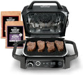 OG751 Woodfire Pro Outdoor Grill Built-In Thermometer 7-in-1 Master Grill BBQ Smoker Air Fryer wourant
