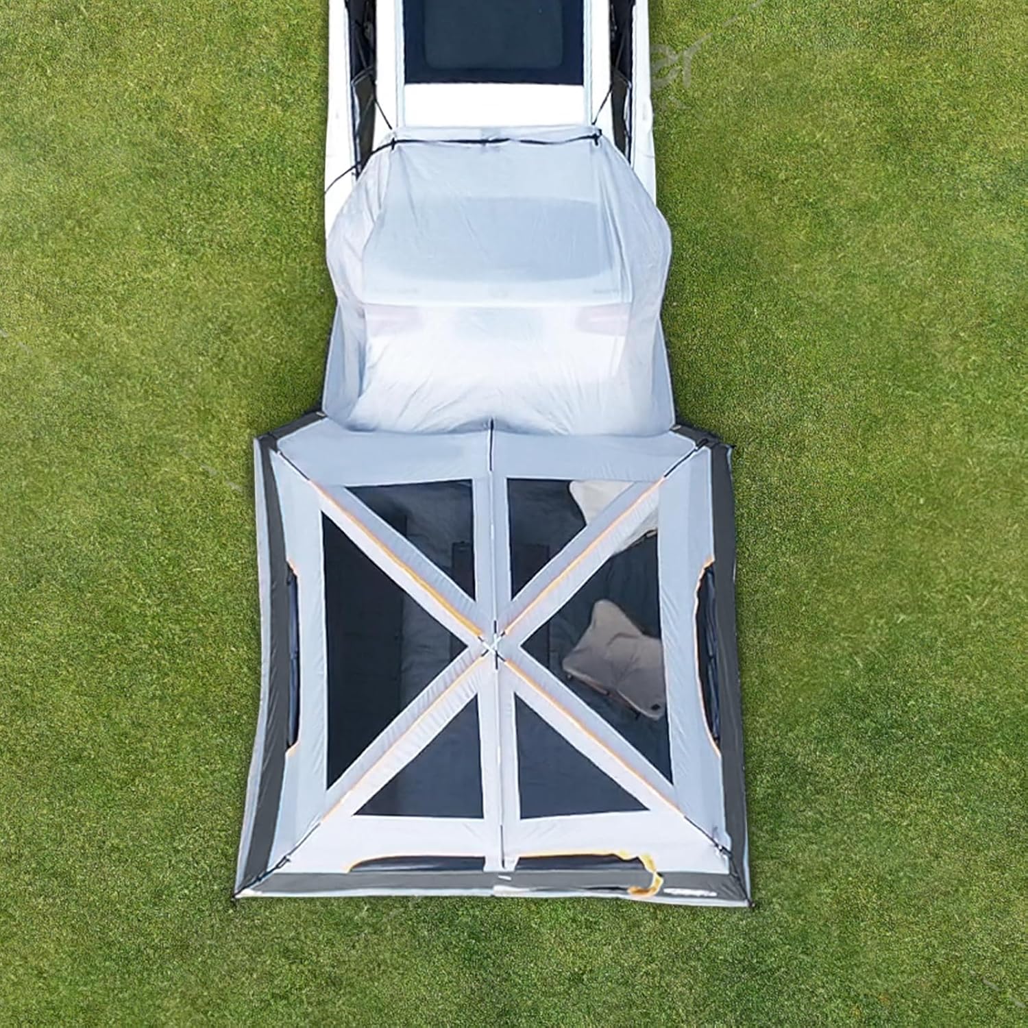 SUV Tent for Camping 6-Person SUV Tailgate Tent - Easy Set Up with Rainfly wourant