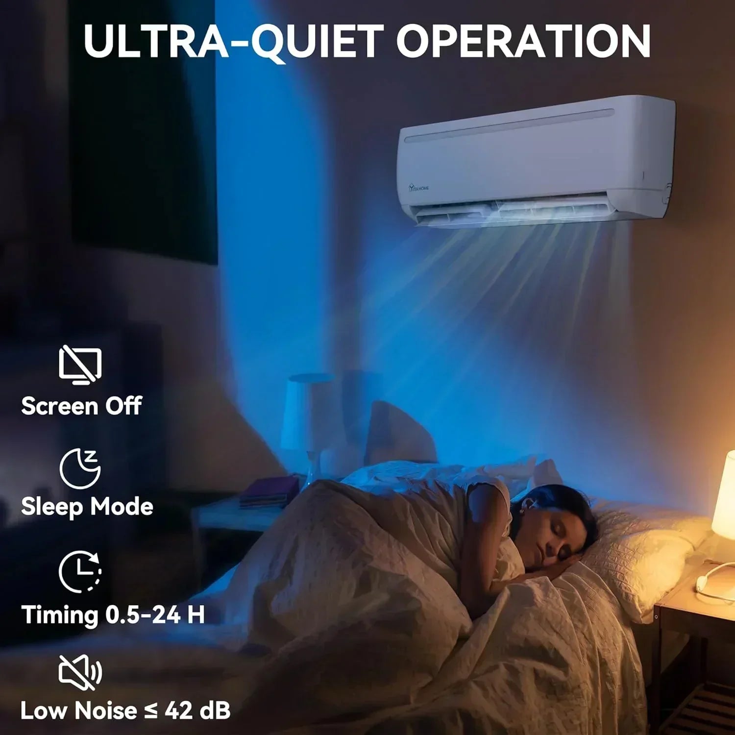12000 BTU Mini Split Air Conditioner Heat Pump System Wifi Enabled 20 SEER2 115V Inverter Ductless wourant