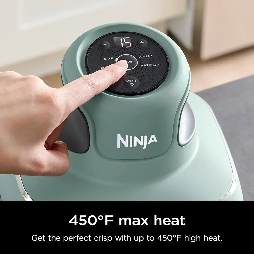 Ninja Crispi 4 in 1 Portable Glass Air Fryer Cooking System 4QT 6 Cup TempWare Glass Containers wourant