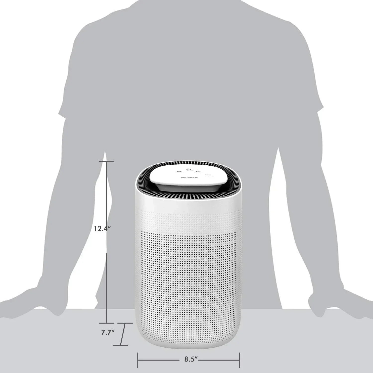 Sorbi 1000ml Air Dehumidifier Purifying Function True HEPA Filter Touch Control Air Speed wourant