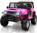 L8 Ride On Car 2 Seater 12V Kids Electric Car Remote Control 4-Wheel Suspension Bluetooth Speaker wourant