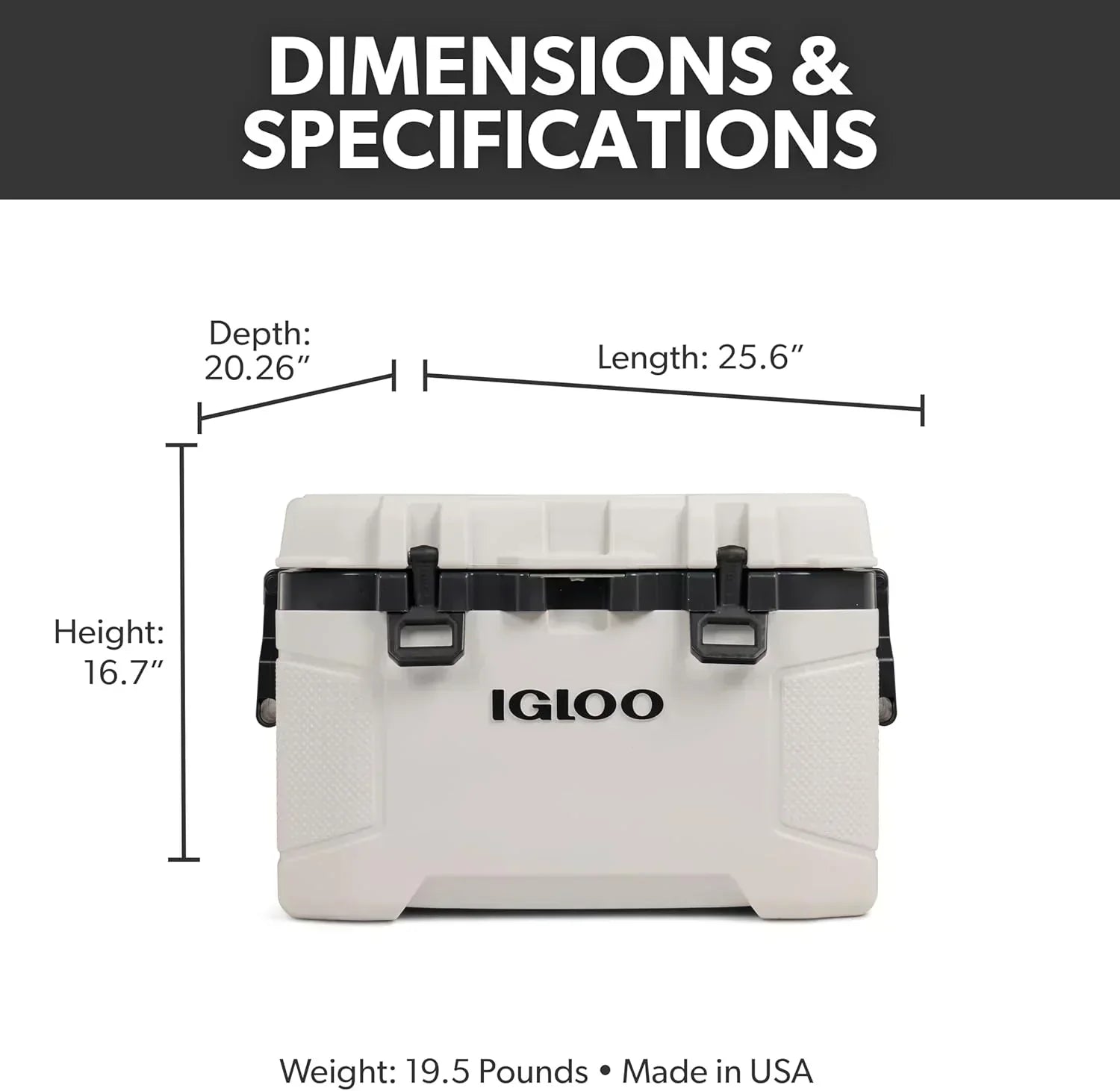 Igloo 52Qt Wheeled Cooler Insulated Hard Shell Ice Chest wourant