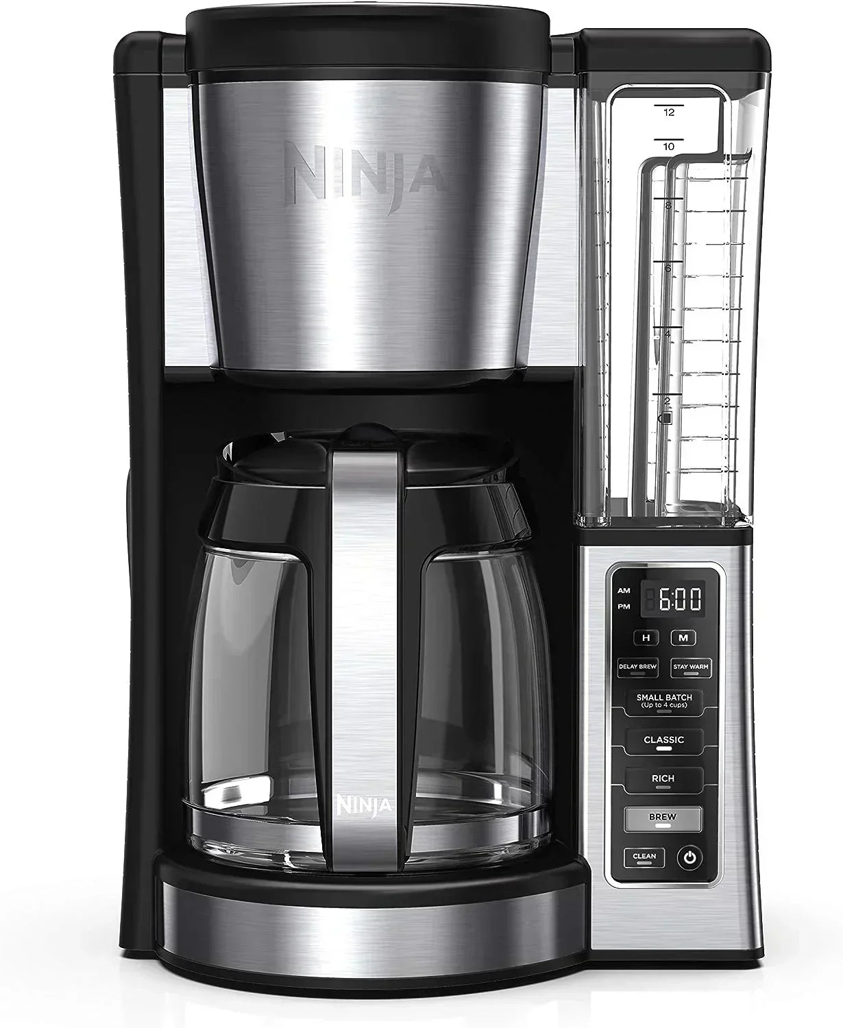 Programmable Coffee Brewer with 2 Brew Styles Adjustable Warm Plate and Delay Brew wourant