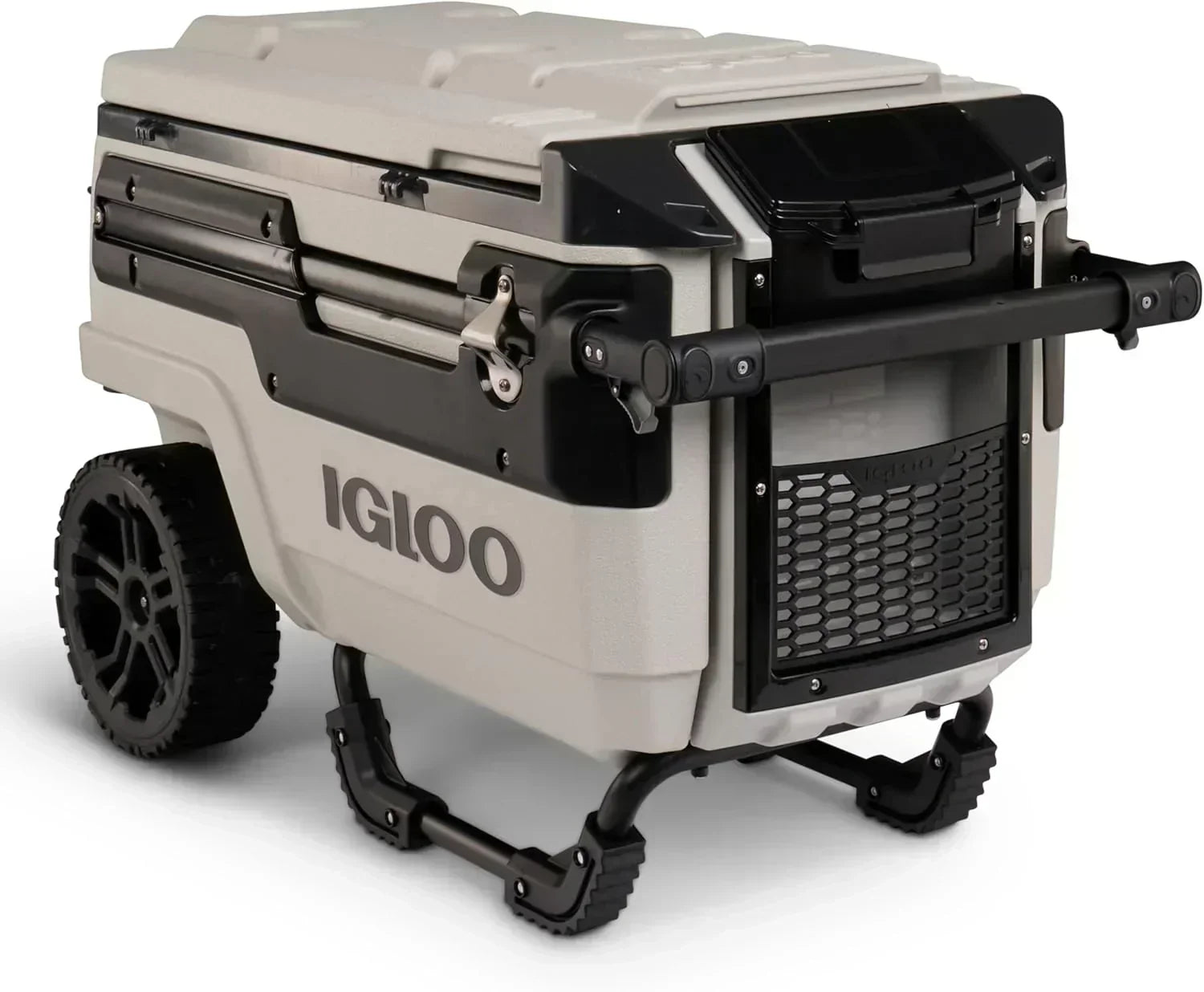 70Qt Wheeled Cooler Insulated Hard Shell Ice Chest wourant