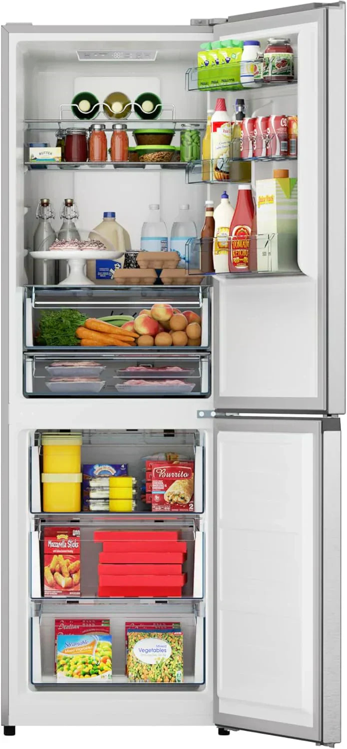 Sharp Bottom-Freezer Counter-Depth Refrigerator 24 Inch 11.5 Cubic Foot wourant