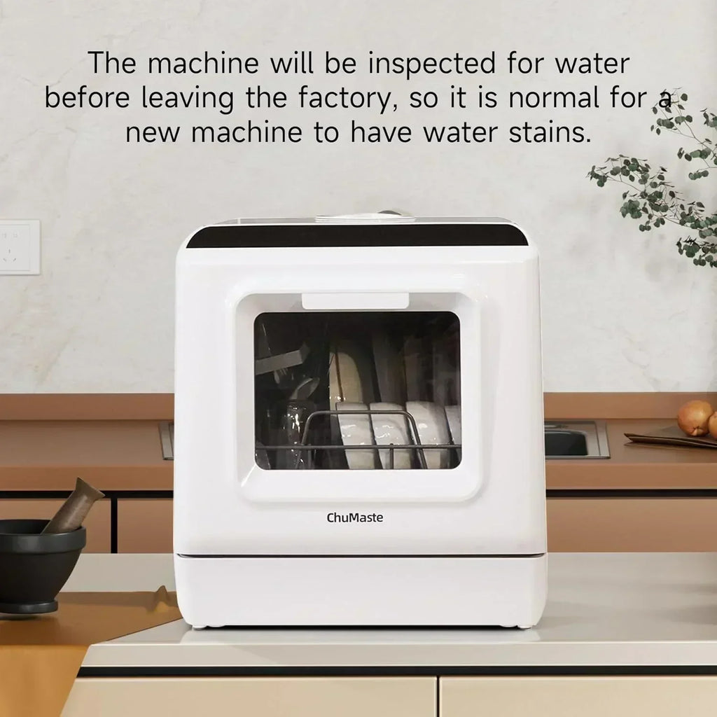 Mini countertop dishwasher Compact dishwasher Double spray arms Portable countertop dishwasher wourant
