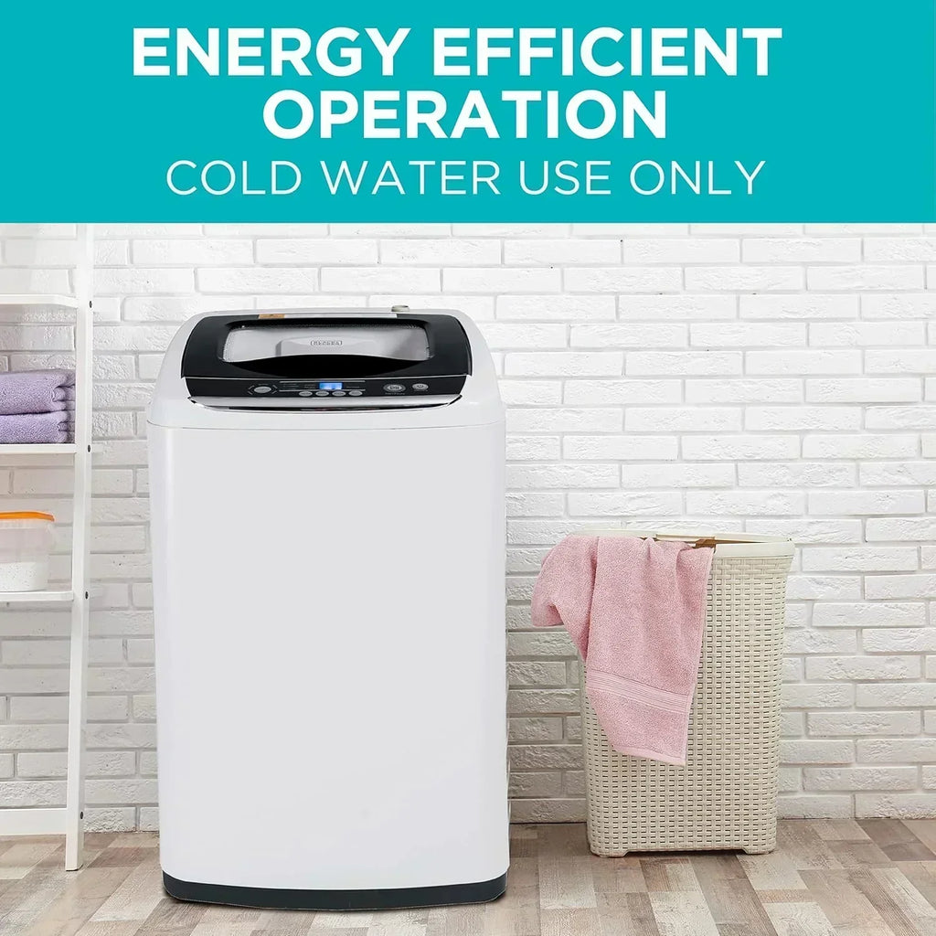 Portable Washer 6.6 lb. Capacity Washing Machine for Homes & Apartments 5 Wash Cycles wourant
