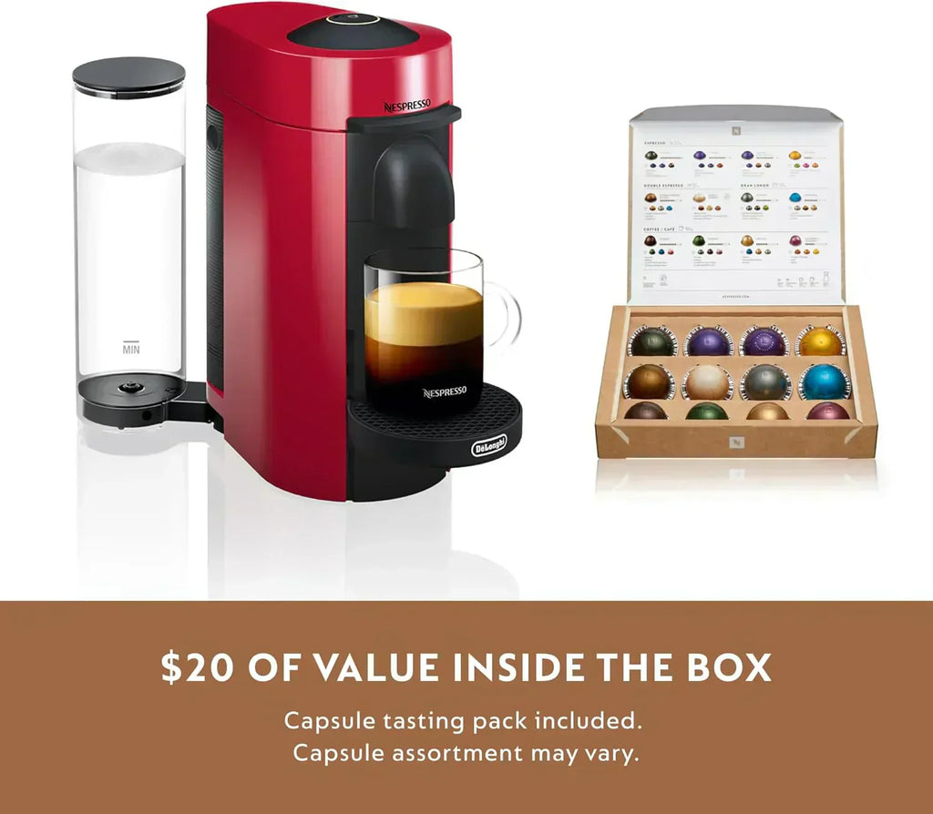 Nespresso Vertuo Plus Coffee and Espresso Maker by De'Longhi wourant