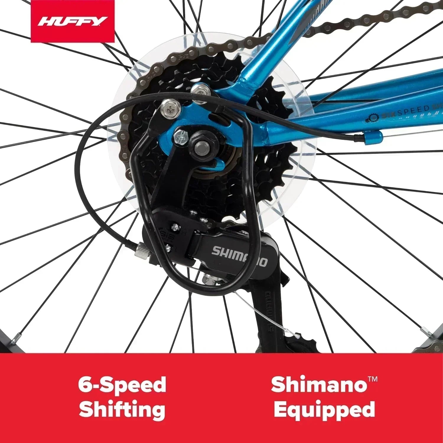 Huffy Stone Mountain Hardtail Mountain Bike for Boys/Girls/Men/Women 20"/24"/26" Sizes wourant