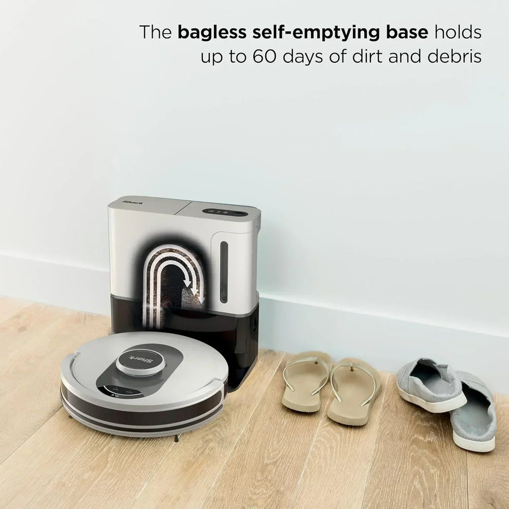 Voice Control Robot Vacuum with Matrix Clean Navigation Home Mapping 60-Day Capacity wourant