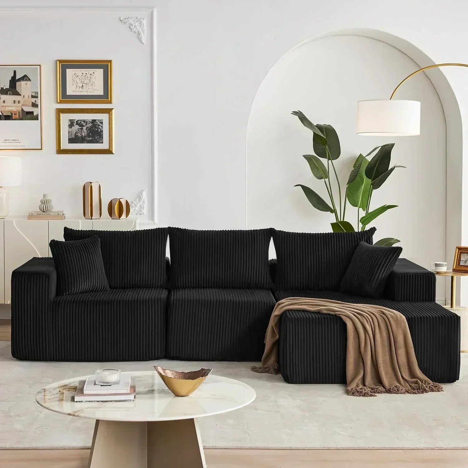 108 inch sectional sofa cloud sectional sofa with deep seat modern sectional L shaped sofa wourant