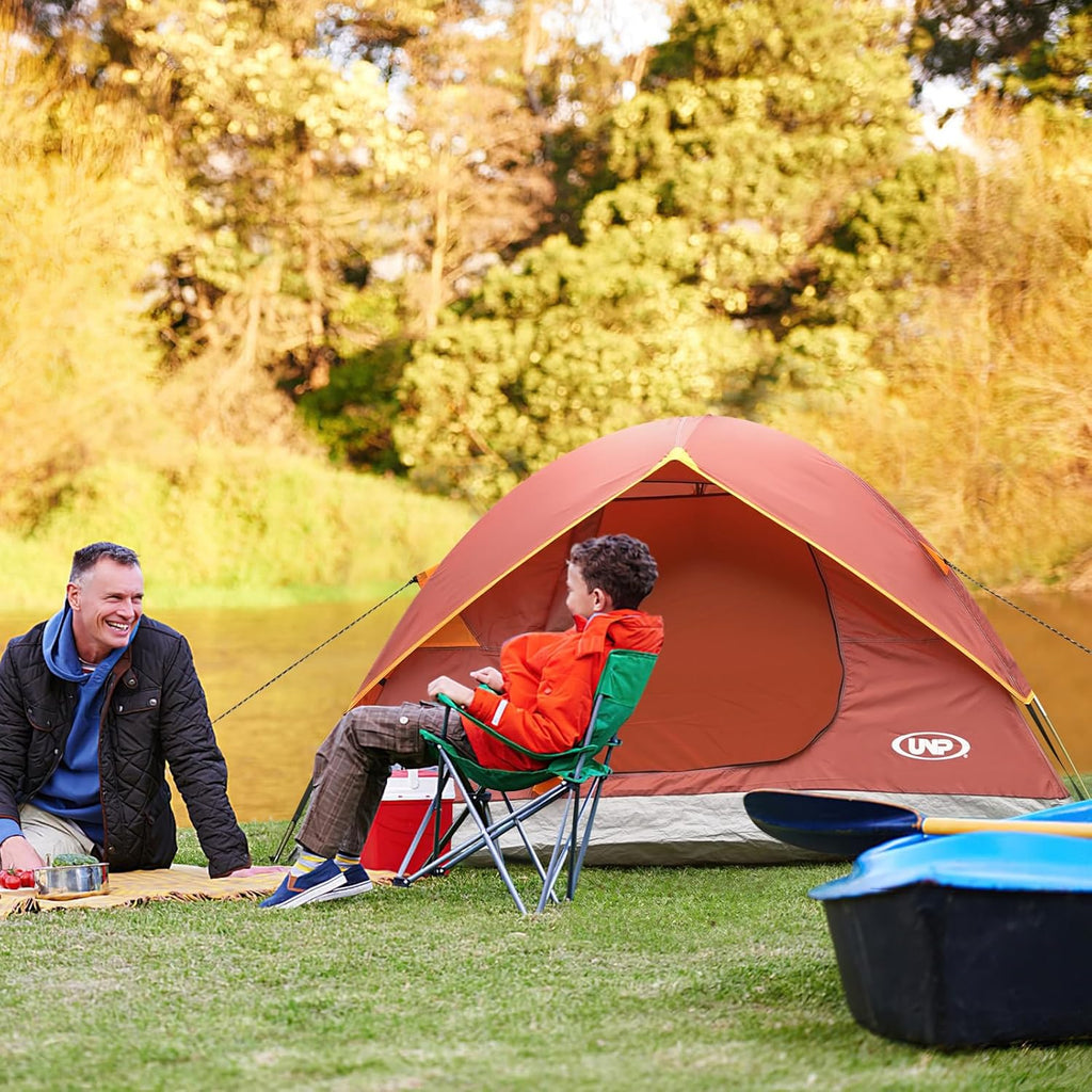 Camping Tent 2/3/4/6 Person Dome Tent Portable Camping Tent Outdoor and Backpacking Beach wourant