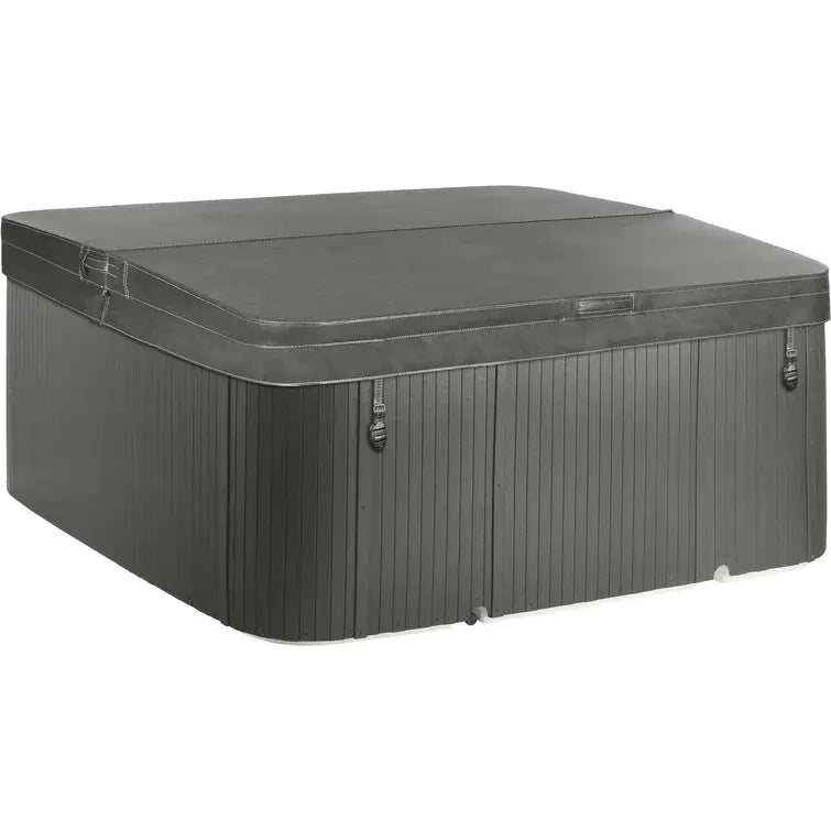 Lifesmart Spas LS700DX 230 Volt 7-Person 90-Jet Square Hot Tub with Ozonato wourant