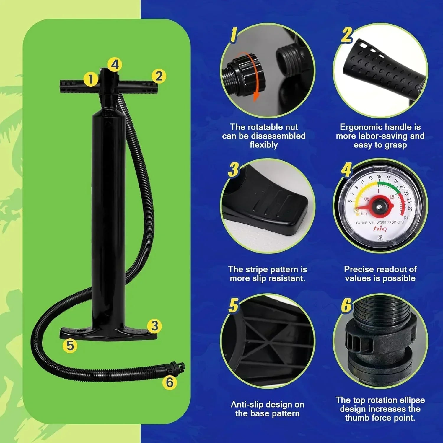 FunWater Inflatable Stand Up Paddle Board Premium SUP Paddle Accessories EVA Deck wourant