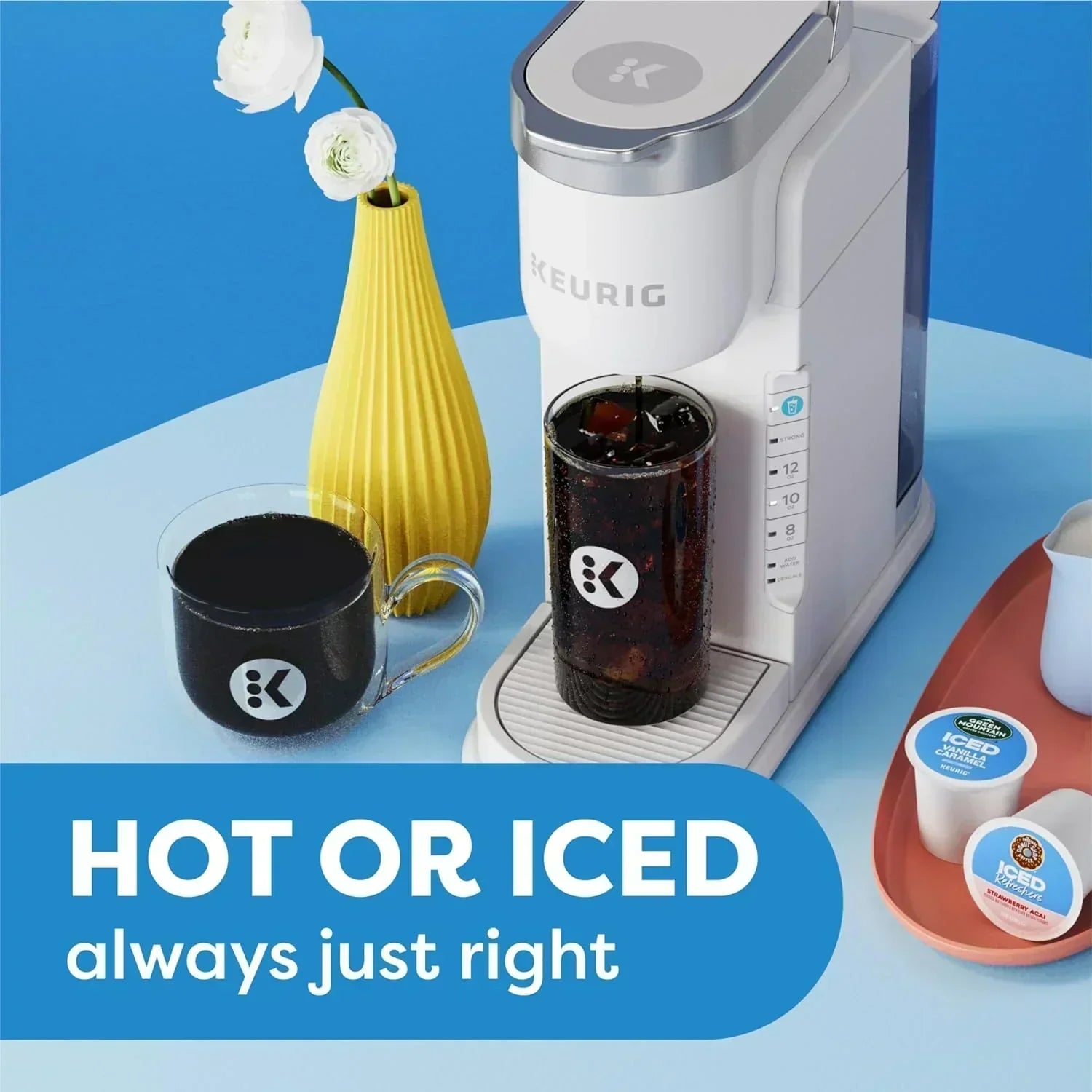 K-Iced Coffee Maker Single Serve K-Cup Pod wourant