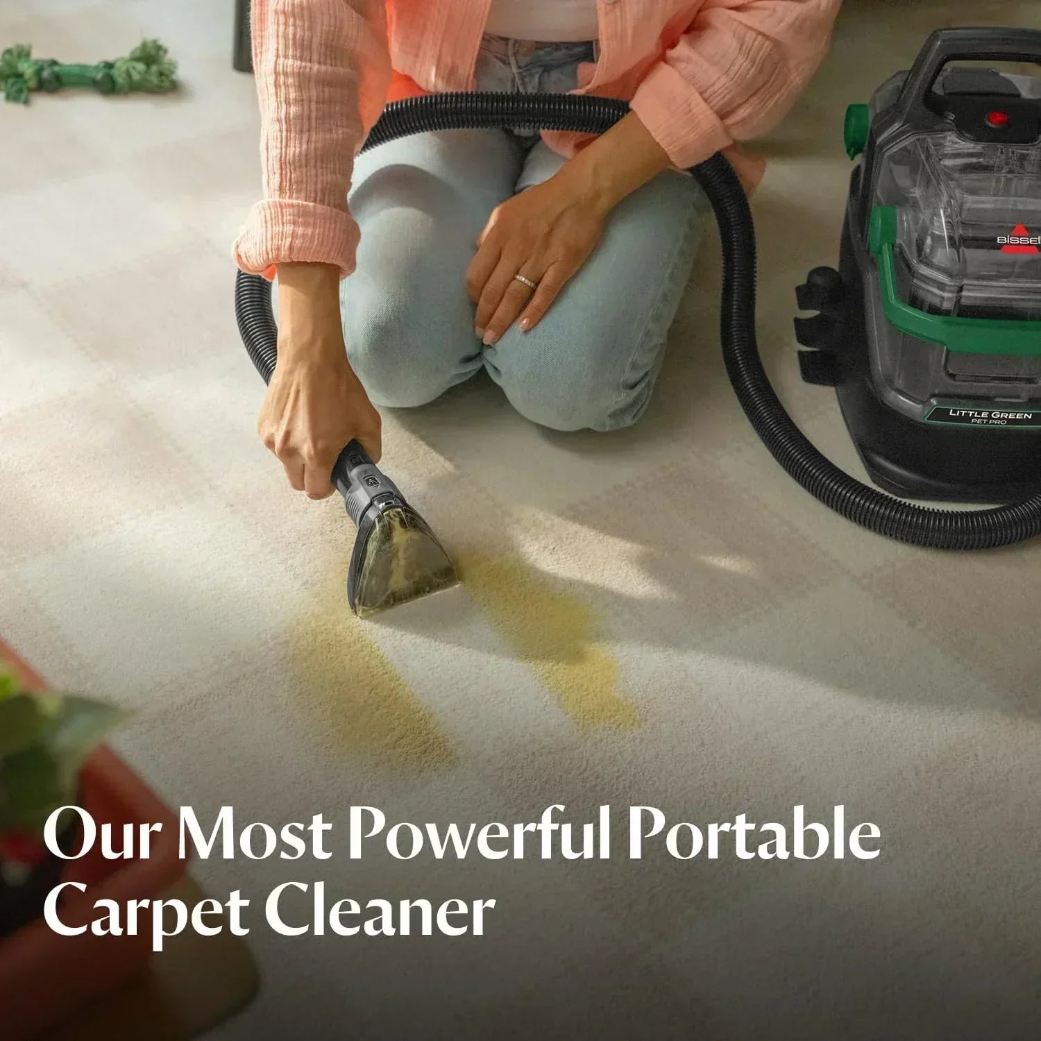 BISSELL Portable Carpet Cleaner Portable Carpet and Upholstery Deep Cleaner wourant