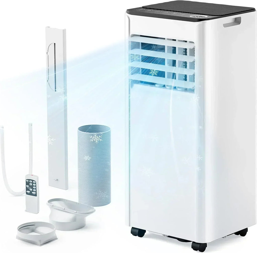 EUHOMY 8,000 BTU Portable Air Conditioners 4-in-1 Portable AC Unit Up to 350 Sq.Ft wourant