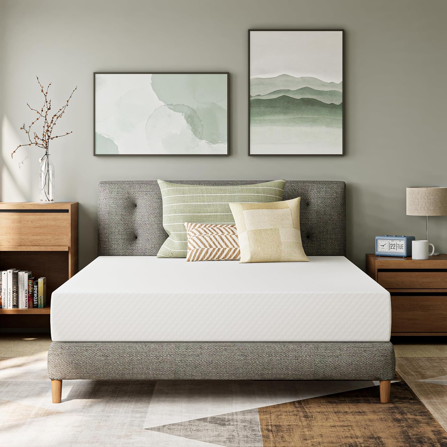 GAESTE 8-inch Fully Cooling Gel Memory Foam Mattress Mattress-in-a-Box wourant