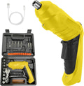 Rechargeable Electric Screwdriver Set 3.6V Cordless with 47 Piece Accessories zrendora